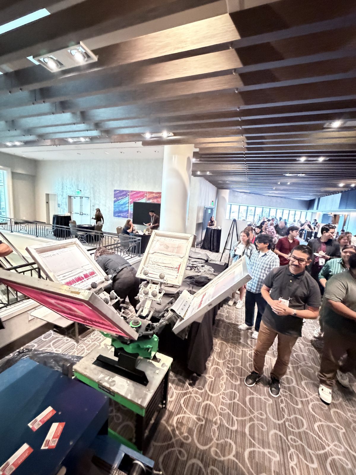 Live event printing at a Louisville brand activations & pop-ups event
